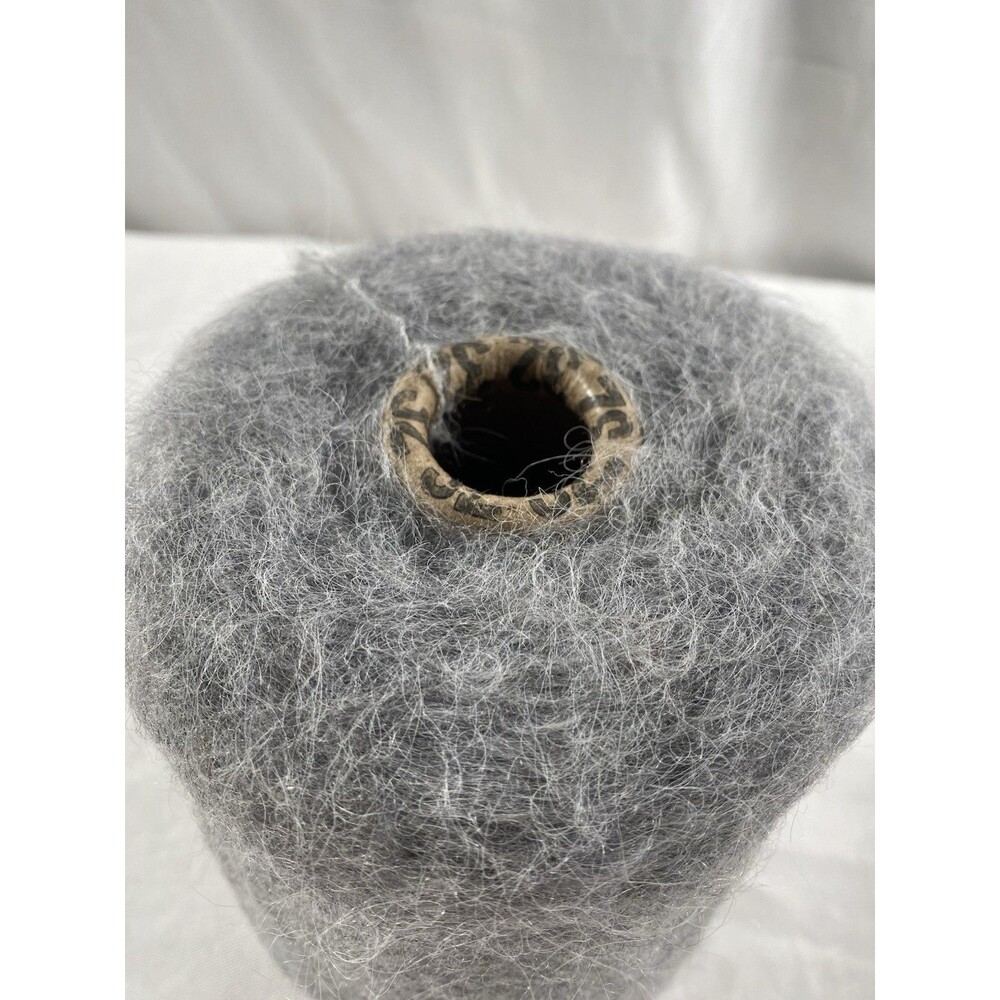 Cone Yarn Spool Yarn Mohair 50% Wool 510g Net Weight #901